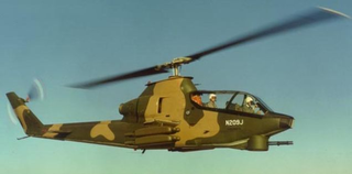 The Bell 209, prototype of the AH-1 Cobra